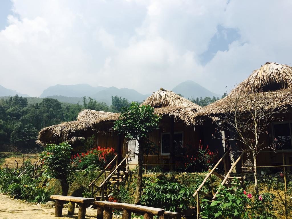 The homestay has a beautiful view in Sapa
