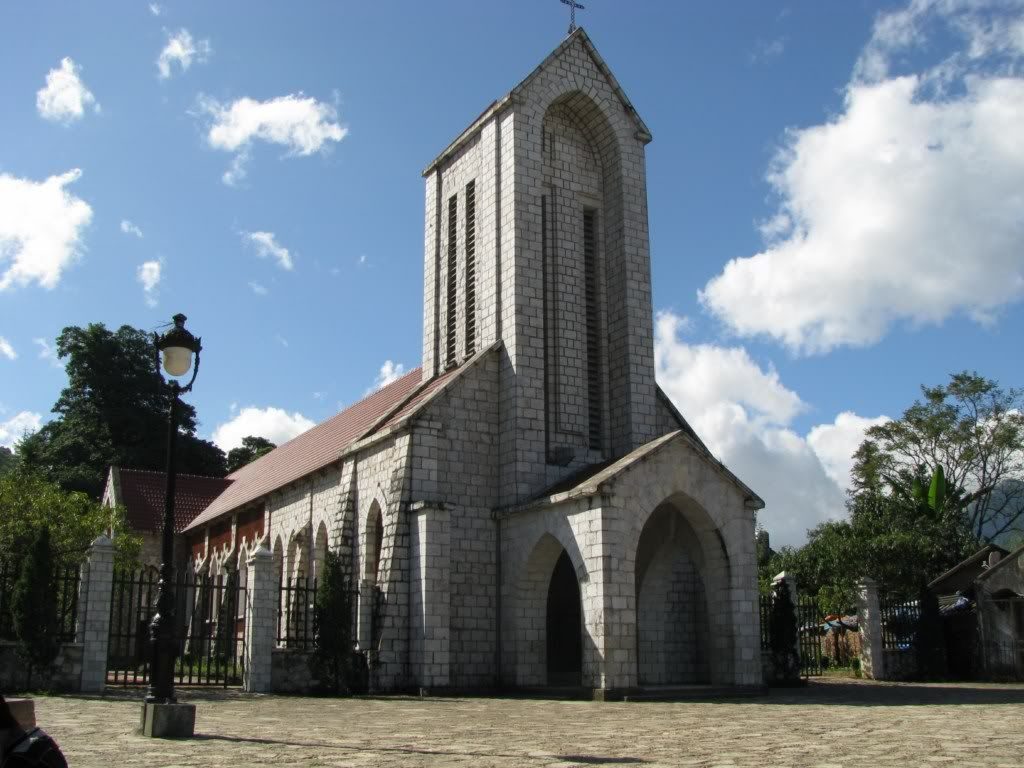 The old stone church sapa