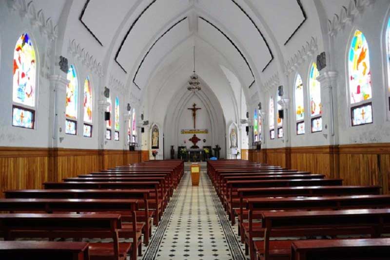 The unique French architecture of Stone Church of Sapa 3