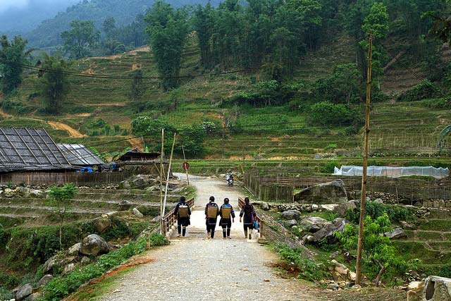 The beauty of Ta Van Village