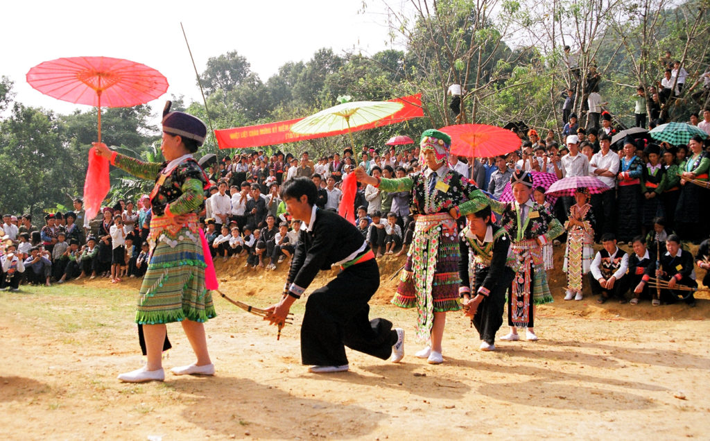 The traditional culture of ethnic people
